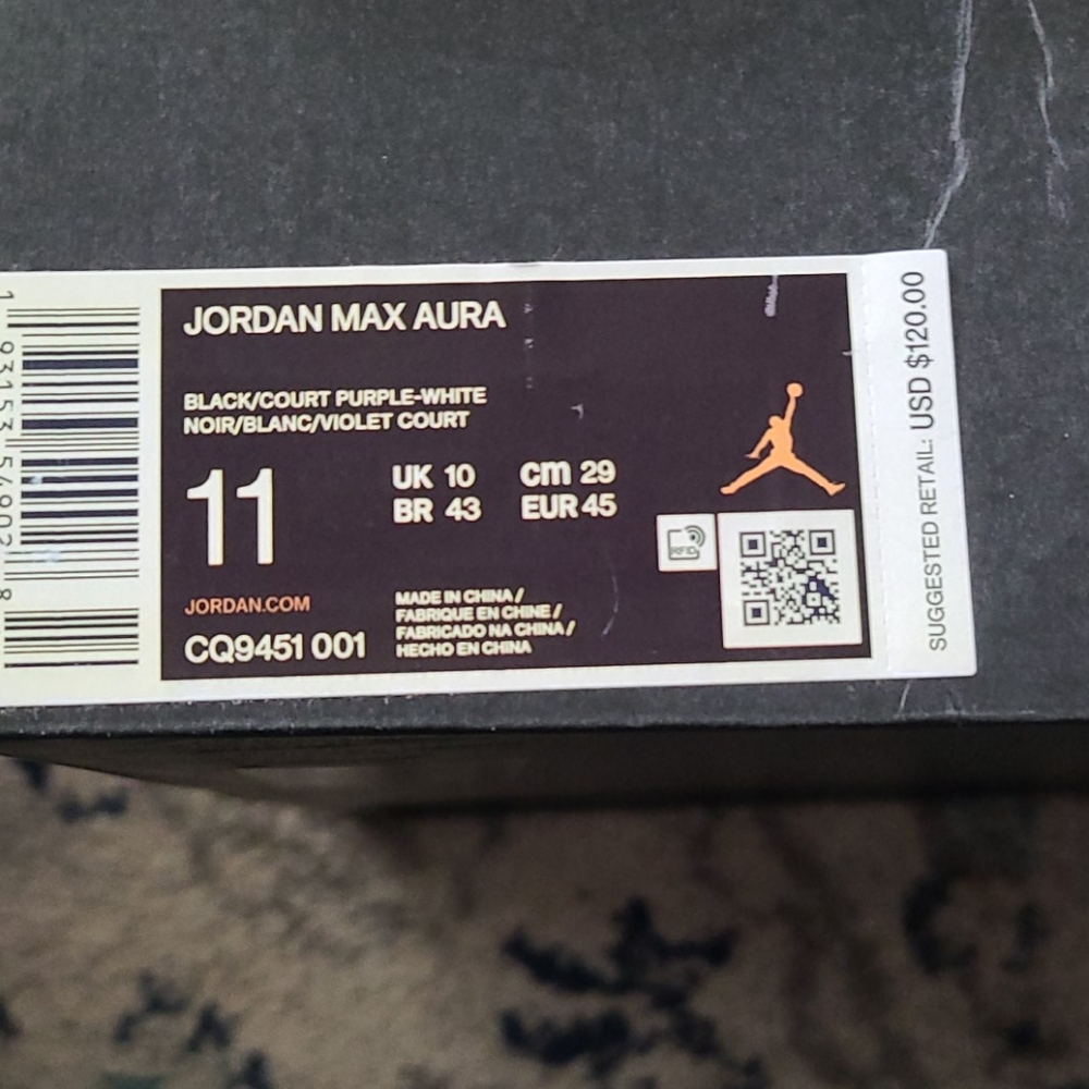 JORDAN MAX AURA